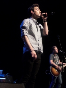 Jackson Harris on Cody Simpson's  acoustic tour in Dublin 2014. Image belongs to me.